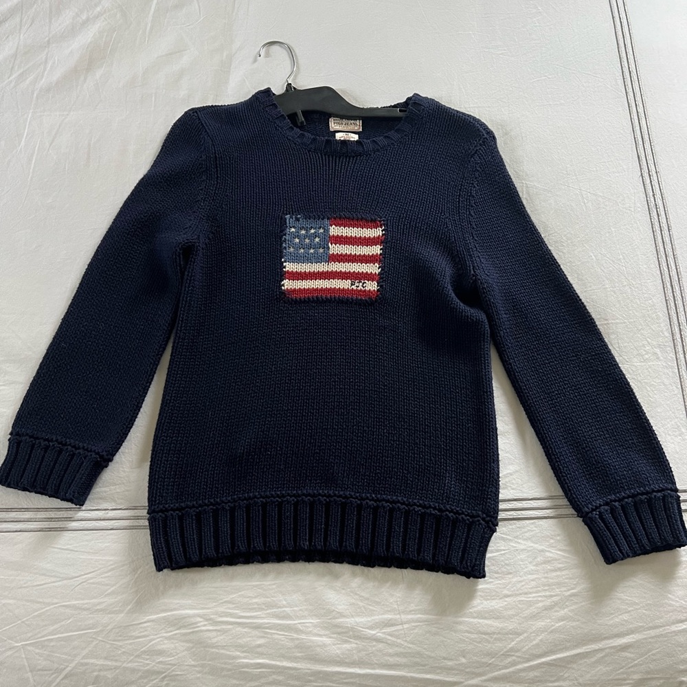 Vintage Ralph Lauren American Flag sweater